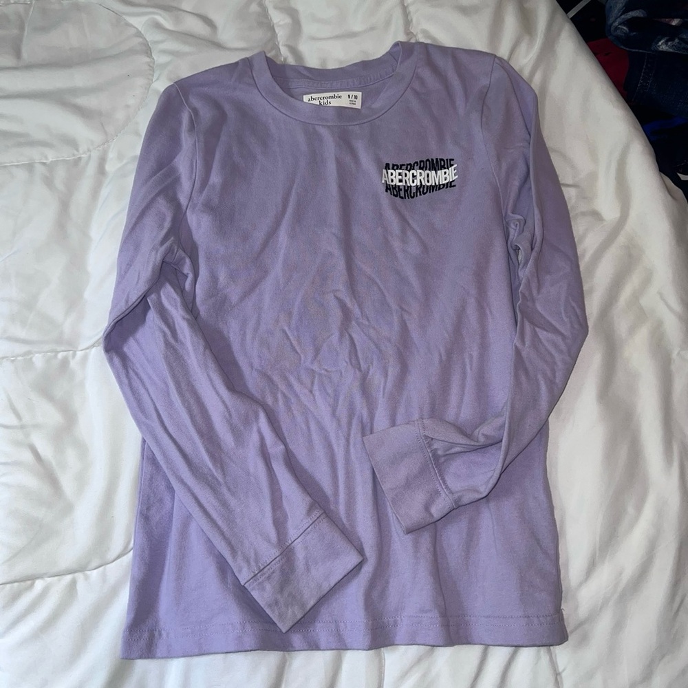 Abercrombie Kids Purple Long Sleeve Tee